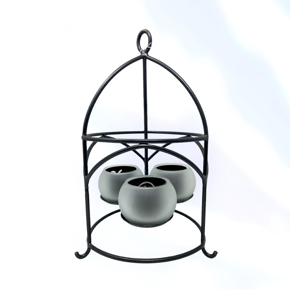 PartyLite Shadow Lights Lantern Retired P28B/P8507